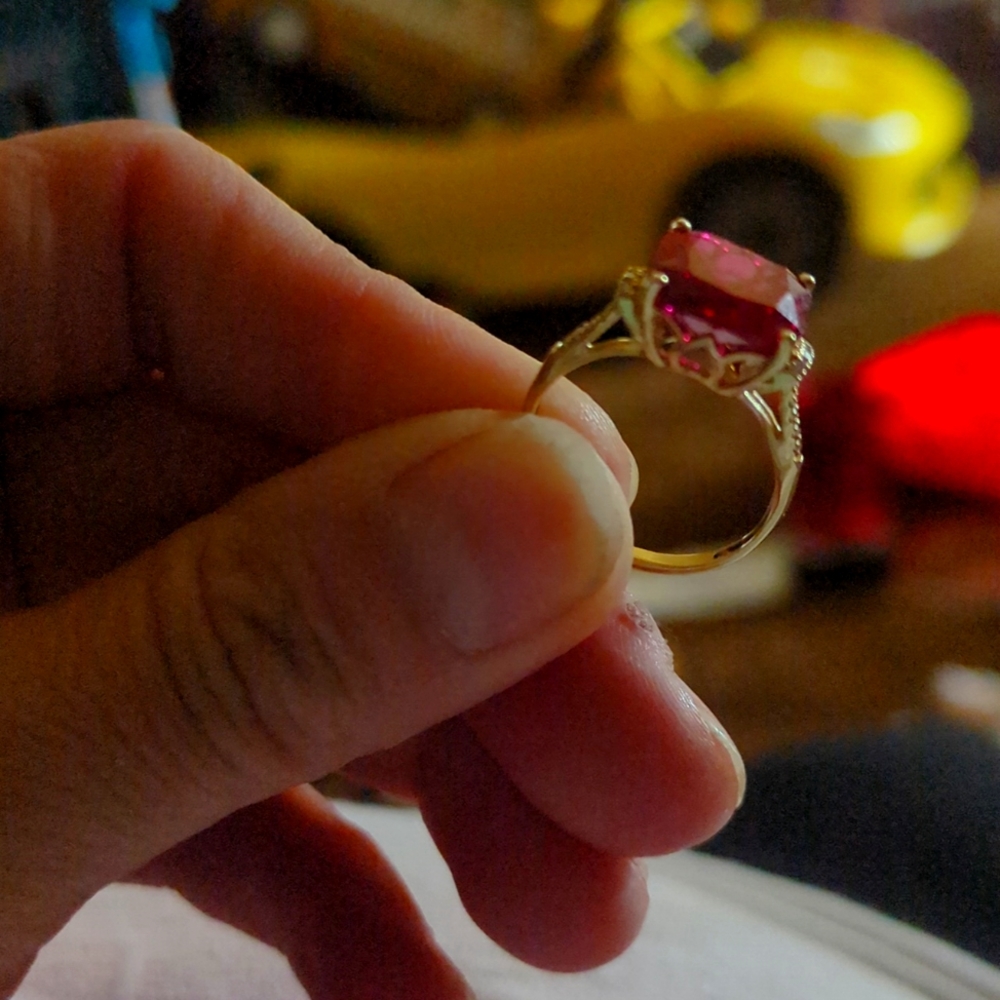 10k ruby ring